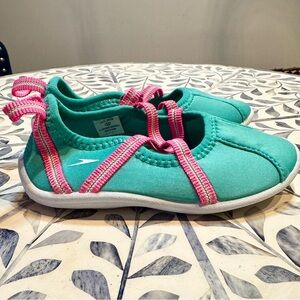 Speedo Kids Water Shoes - Aqua and Pink